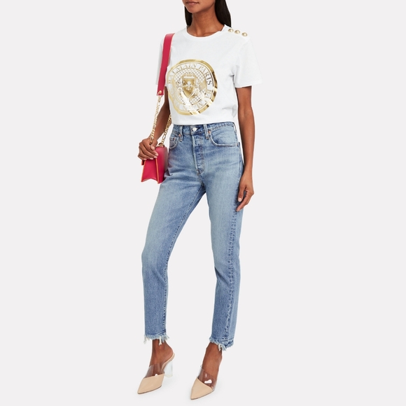 LEVI’S 501 Skinny NWT | sz. 28 | Blue Mark Medium - Picture 2 of 13